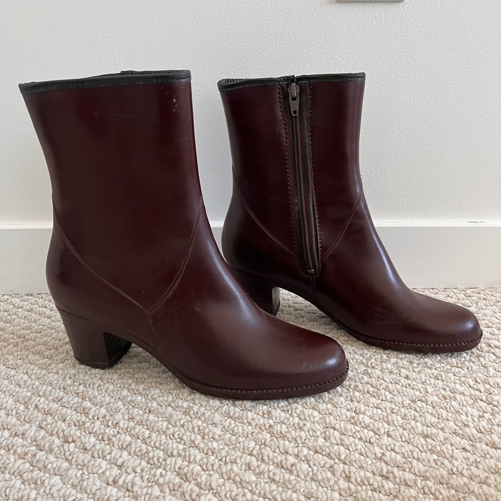 Vintage Kaufman Snowbelles heeled winter boots